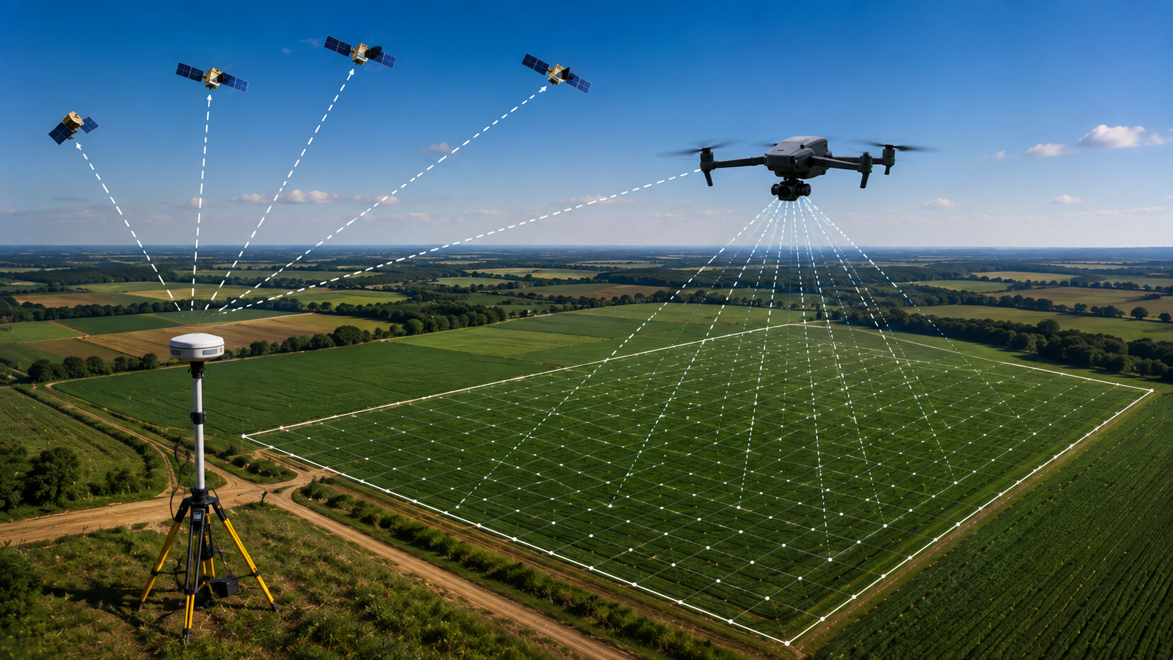 RTK em drones: o que é e quando faz diferença?